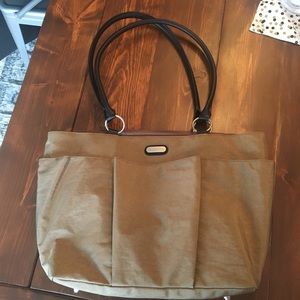 Tan Baggalini Tote NWT